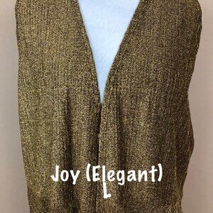 LuLaRoe Elegant Collection Gold Sparkle Joy brand new with tags